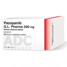 Пазопаниб (Pazopanib) G.L. Pharma 200 мг, 90 таблеток