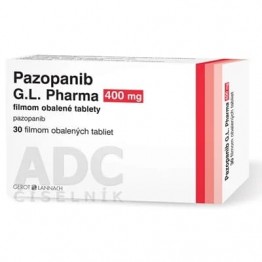 Пазопаниб (Pazopanib) G.L. Pharma 400 мг, 30 таблеток