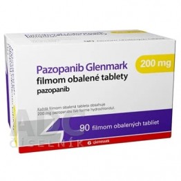 Пазопаниб (Pazopanib) Glenmark 200 мг, 90 таблеток