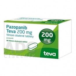 Пазопаниб (Pazopanib) Teva 200 мг, 90 таблеток
