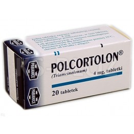 Полькортолон (Polcortolon) 4 мг, 20 таблеток