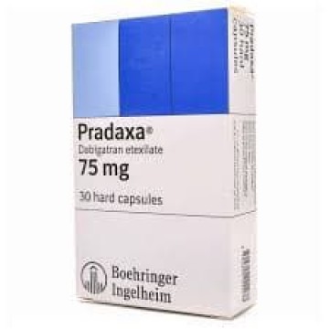 Прадакса  (Pradaxa) 75 мг, 30 капсул