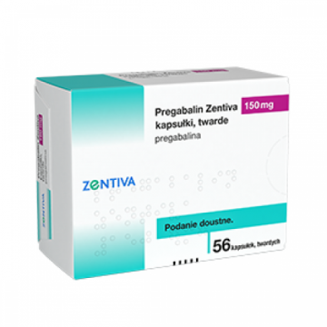 Прегабалин (Pregabalin) Zentiva 150 мг, 56 капсул