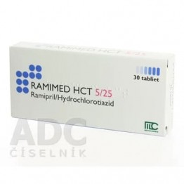 Рамимед Комби (Ramimed HTC) 5 мг/25 мг, 30 таблеток
