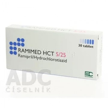 Рамимед Комби (Ramimed HTC) 5 мг/25 мг, 30 таблеток