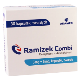 Рамизек Комби (Ramizek Combi) 5 мг/5 мг, 60 капсул