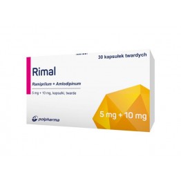 Римал (Rimal) 5 мг/10 мг, 30 капсул