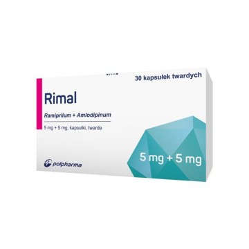 Римал (Rimal) 5 мг/5 мг, 30 капсул