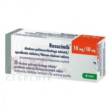 Росазиниб (Rosazimib) 10 мг+10 мг, 30 таблеток