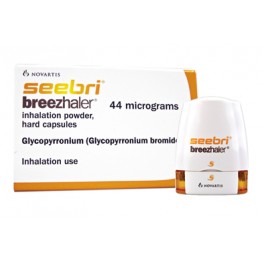 Сибри Бризхалер (Seebri Breezhaler) 44 мкг, 30 капсул для ингаляций