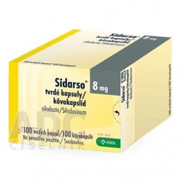 Сидарсо (Sidarso) 8 мг, 100 капсул