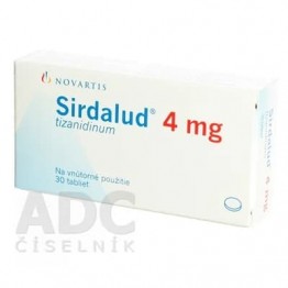 Сирдалуд (Sirdalud) 4 мг, 30 таблеток