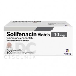 Солифенацин (Solifenacin) Viatris 10 мг, 100 таблеток