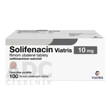 Солифенацин (Solifenacin) Viatris 10 мг, 100 таблеток