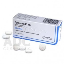 Спасмед (Spasmed) 15 мг, 50 таблеток