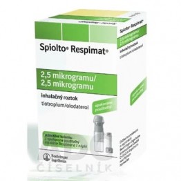 Спиолто Респимат (Spiolto Respimat) (2.5 мкг+2.5 мкг)/1 доза, 60 доз