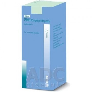 Спирабель (Spirabel) сироп 0.5 мг/мл, 150 мл