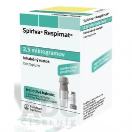 Спирива Респимат (Spiriva Respimat) 2.5 мкг/доза, 60 доз