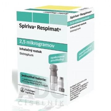 Спирива Респимат (Spiriva Respimat) 2.5 мкг/доза, 60 доз