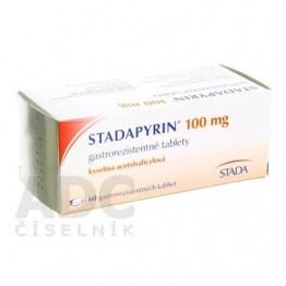 Стадапирин (Stadapyrin) 100 мг, 60 таблеток