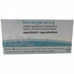 Стиварга (Stivarga) 40 мг, 84 таблетки