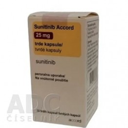 Сунитиниб (Sunitinib) Accord 25 мг, 30 капсул