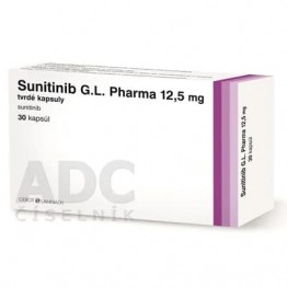 Сунитиниб (Sunitinib) G.L. Pharma 12.5 мг, 30 капсул