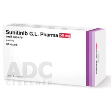 Сунитиниб (Sunitinib) G.L. Pharma 50 мг, 30 капсул