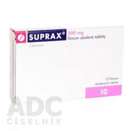 Супракс (Suprax) 200 мг, 10 таблеток