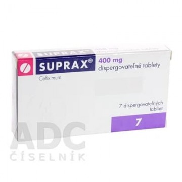 Супракс (Suprax) 400 мг, 7 таблеток