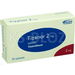 Тизанор (Tizanor) 2 мг, 30 таблеток