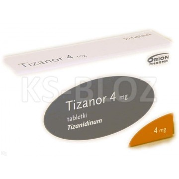 Тизанор (Tizanor) 4 мг, 30 таблеток