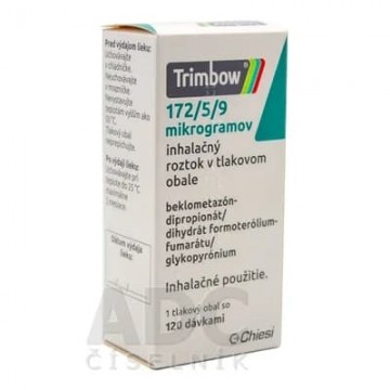 Тримбоу (Trimbow) 172/5/9 мкг/доза, 120 доз