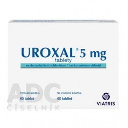 Уроксал (Uroxal) 5 мг, 60 таблеток