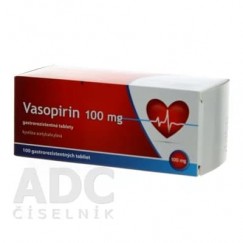 Васопирин (Vasopirin) 100 мг, 100 таблеток