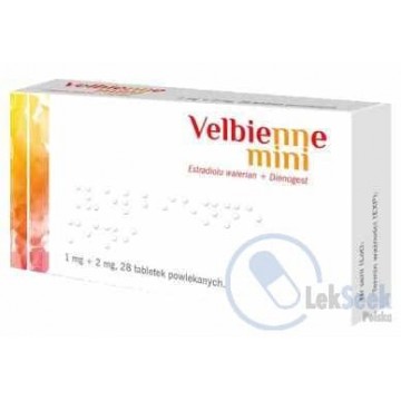 Велбиенне (Velbienne) 1 мг+2 мг, 28 таблеток