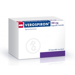Верошпирон (Verospiron) 100 мг, 30 таблеток