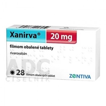 Ксанирва (Xanirva) 20 мг, 28 таблеток