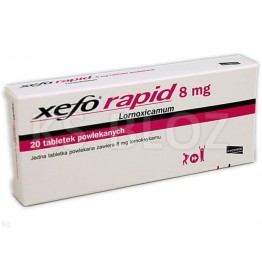 Ксефо Рапид (Xefo Rapid) 8 мг, 20 таблеток