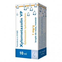 Ксилометазолин (Xylometazolin) VP 0.1% спрей для носа, 10 мл