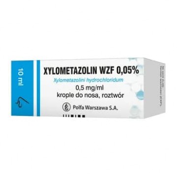 Ксилометазолин (Xylometazolin) 0.05% спрей для носа, 10 мл