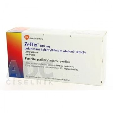 Зеффикс (Zeffix) 100 мг, 84 таблетки