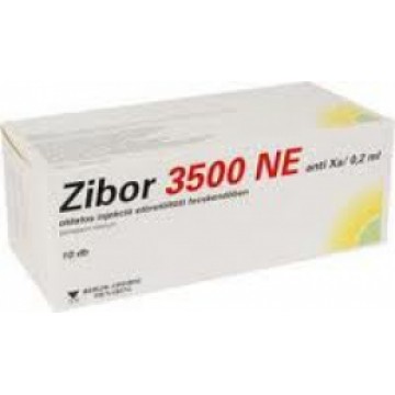 Цибор (Zibor) 3500 17500МЕ/1мл 0.2мл, №10 