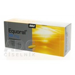 Экорал (Equoral) 25 мг, 50 капсул