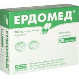 Эрдомед (Erdomed) 300 мг, 20 капсул
