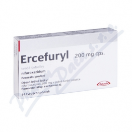 Эрсефурил (Erсefuryl) 200 мг, 14 капсул